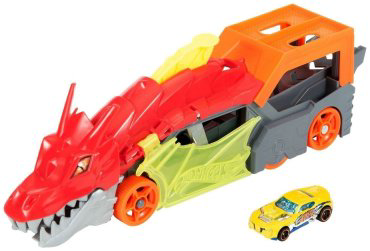 Hot Wheels Автовоз Дракон, пластик, мультиколор