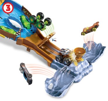 Hot Wheels Турнир Титанов HGV120, пластик, мультиколор