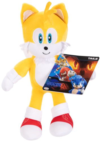 Мягкая игрушка Sonic Tails, высота 22 см, желтый купить,NaN