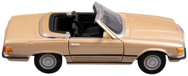 BBurago Mercedes-Benz 450 SL '77 18-43056, металл, пластик, бежевый купить,NaN
