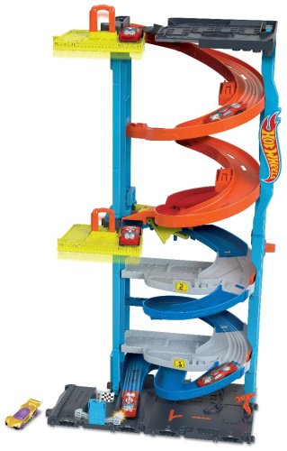 Hot Wheels Трансформируемая гоночная башня HKX430, пластик, мультиколор