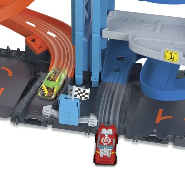Hot Wheels Трансформируемая гоночная башня HKX430, пластик, мультиколор
