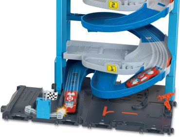 Hot Wheels Трансформируемая гоночная башня HKX430, пластик, мультиколор