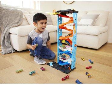 Hot Wheels Трансформируемая гоночная башня HKX430, пластик, мультиколор купить,NaN