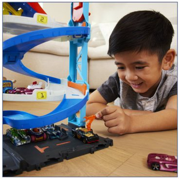 Hot Wheels Трансформируемая гоночная башня HKX430, пластик, мультиколор купить,NaN