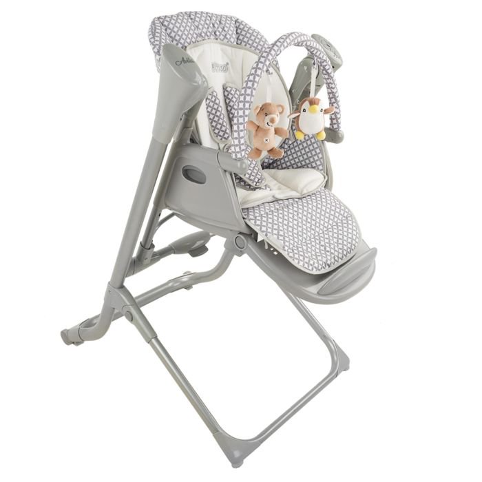 Стульчик для кормления Pituso Avila 2в1 Grey-White серо-белый купить,NaN