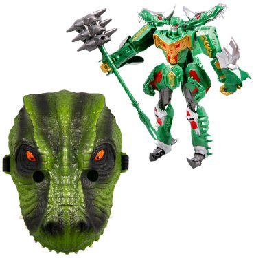 Трансформер Changerobot Dino Warrior с маской, высота 20 см