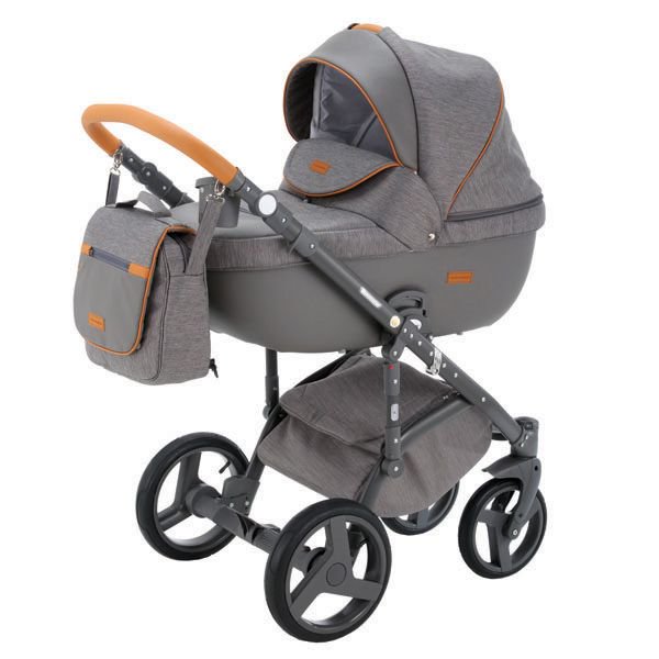 Коляска Adamex 3в1 Massimo v2 серая купить,NaN