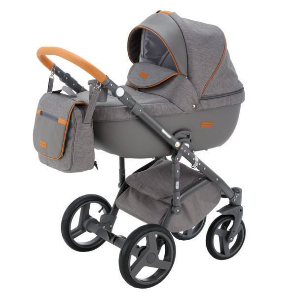 Коляска Adamex 3в1 Massimo v2 серая купить,NaN