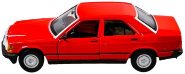 BBurago Mercedes-Benz 190E '87 18-21103 RD, металл, красный
