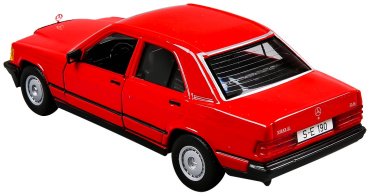 BBurago Mercedes-Benz 190E '87 18-21103 RD, металл, красный