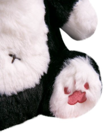 Мягкая игрушка BULU-XIONG Котик, высота 35 см, черный купить,NaN