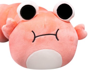 Мягкая игрушка BULU-XIONG Гусеница, высота 70 см, розовый