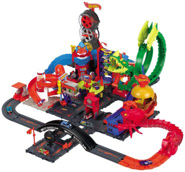 Hot Wheels Городская Экспресс-мойка HDR270, пластик, металл, мультиколор купить,NaN