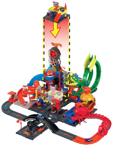 Hot Wheels Городская Экспресс-мойка HDR270, пластик, металл, мультиколор купить,NaN