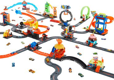 Hot Wheels Городская Экспресс-мойка HDR270, пластик, металл, мультиколор купить,NaN
