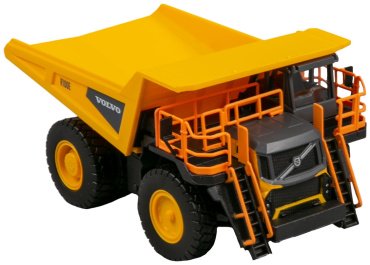 BBurago Volvo R100E Rigid Hauler 18-32089, металл, желтый