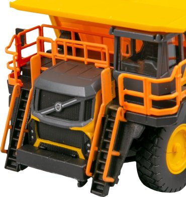 BBurago Volvo R100E Rigid Hauler 18-32089, металл, желтый