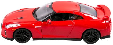 BBurago Nissan GT-R '17 18-21082 RD, металл, пластик, красный