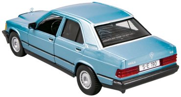 BBurago Mercedes-Benz 190E '87 18-21103 BU, металл, голубой