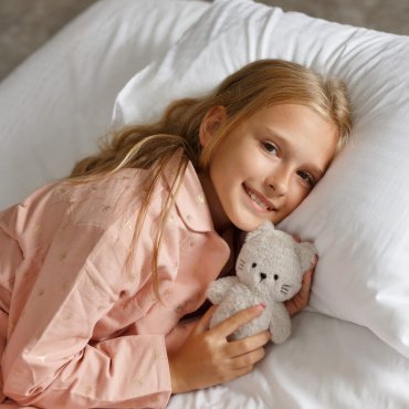 Мягкая игрушка Мякиши Кошечка Саманта, высота 17 см, мультиколор