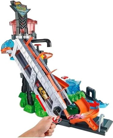 Детские треки и авторалли Hot Wheels Невообразимая автомойка FTB67, пластик, мультиколор купить,NaN