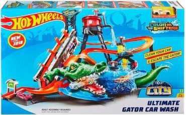 Детские треки и авторалли Hot Wheels Невообразимая автомойка FTB67, пластик, мультиколор купить,NaN