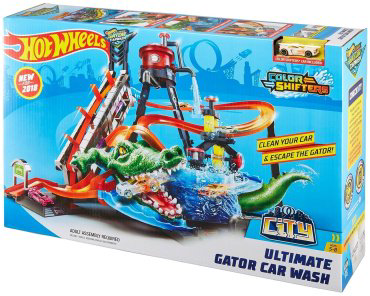 Детские треки и авторалли Hot Wheels Невообразимая автомойка FTB67, пластик, мультиколор купить,NaN