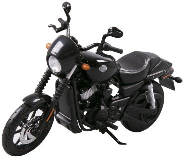 Maisto Harley-Davidson Street 750, металл, черный