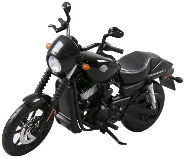 Maisto Harley-Davidson Street 750, металл, черный