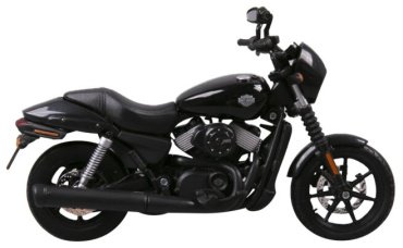 Maisto Harley-Davidson Street 750, металл, черный