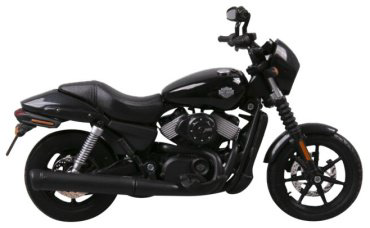 Maisto Harley-Davidson Street 750, металл, черный