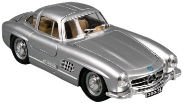BBurago Mercedes-Benz 300 SL 1954 18-22023 SL, металл, серебристый купить,NaN