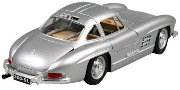 BBurago Mercedes-Benz 300 SL 1954 18-22023 SL, металл, серебристый купить,NaN