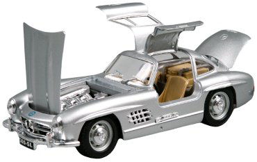 BBurago Mercedes-Benz 300 SL 1954 18-22023 SL, металл, серебристый купить,NaN