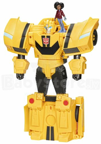 Трансформер Hasbro Земная искра Терран Спин-чейнджер Бамблби и Мо Мальто, высота 20 см