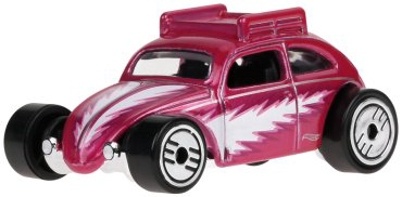 Легковая Hot Wheels Custom Volkswagen Beetle HDG52/HRX15, металл, розовый купить,NaN