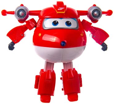 Трансформер Super Wings супер Джетт, высота 12.5 см