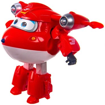 Трансформер Super Wings супер Джетт, высота 12.5 см