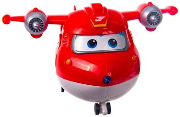 Трансформер Super Wings супер Джетт, высота 12.5 см
