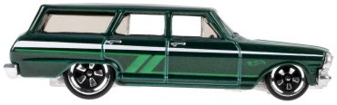 Hot Wheels Chevy Nova Wagon '64 HWR56/1, металл, зеленый