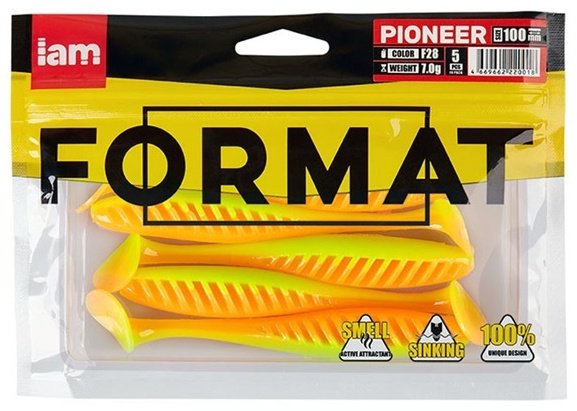 Мягкая приманка IAM PI100-F28 5 шт 100 мм F28 купить,1770