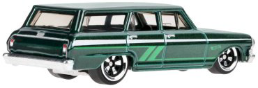 Hot Wheels Chevy Nova Wagon '64 HWR56/1, металл, зеленый купить,NaN