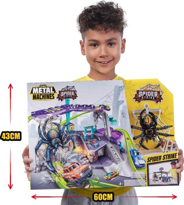 Zuru Metal Machines Паутина, пластик, мультиколор купить,NaN
