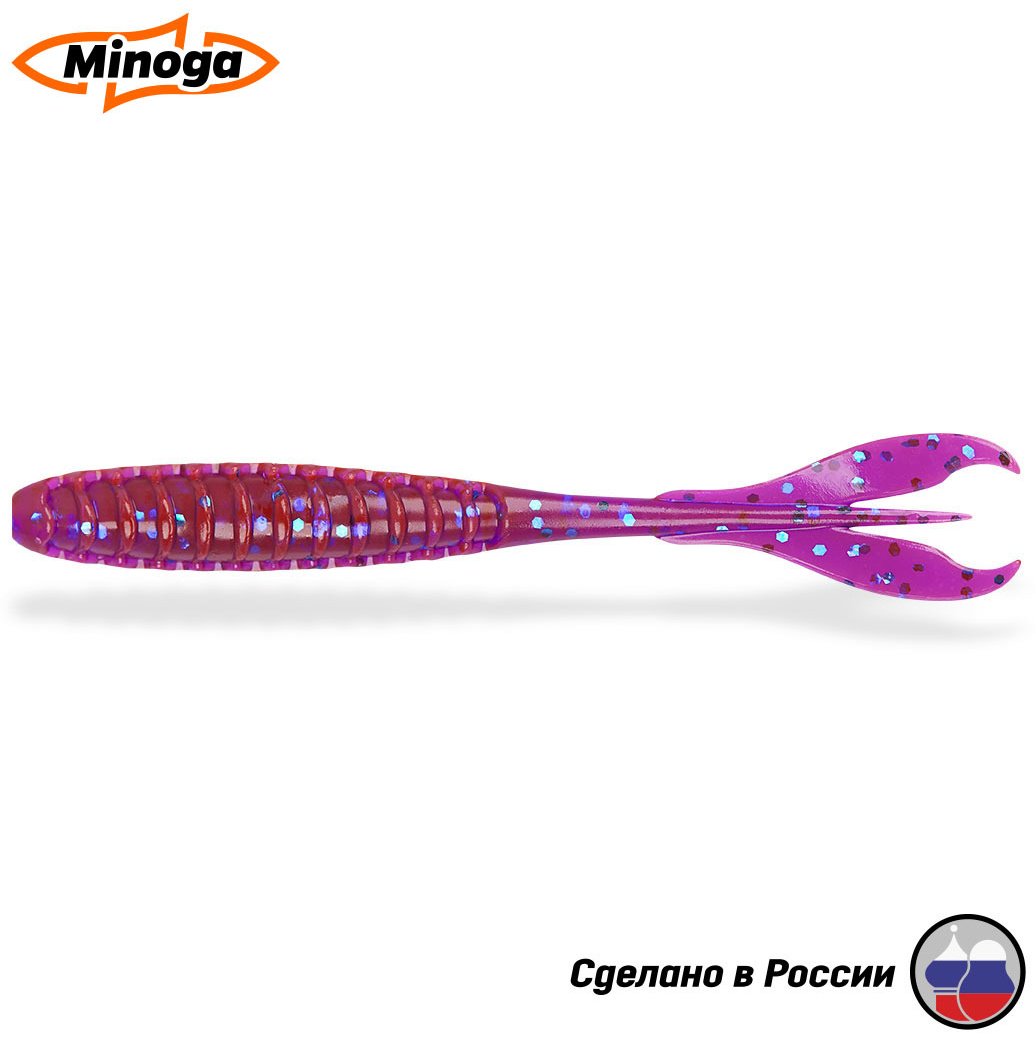 Мягкая приманка Minoga 015P40 6 шт 100 мм купить,1350