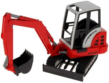 Bruder Schaeff HR16 02432, пластик, черный, красный