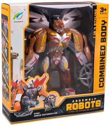 Трансформер SHUNQIRUN Changerobot, высота 18 см