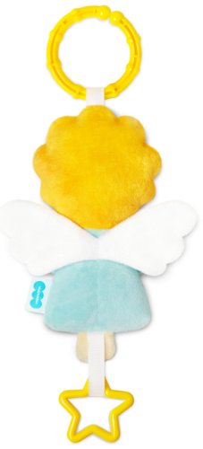 Игрушка-подвеска Мякиши Ангел, высота 34 см, мультиколор