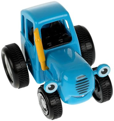 Синий трактор трактор PF-BLUETRACTOR-RU, пластик, синий