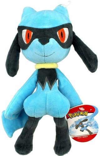 Мягкая игрушка Pokemon Riolu, высота 20 см, мультиколор